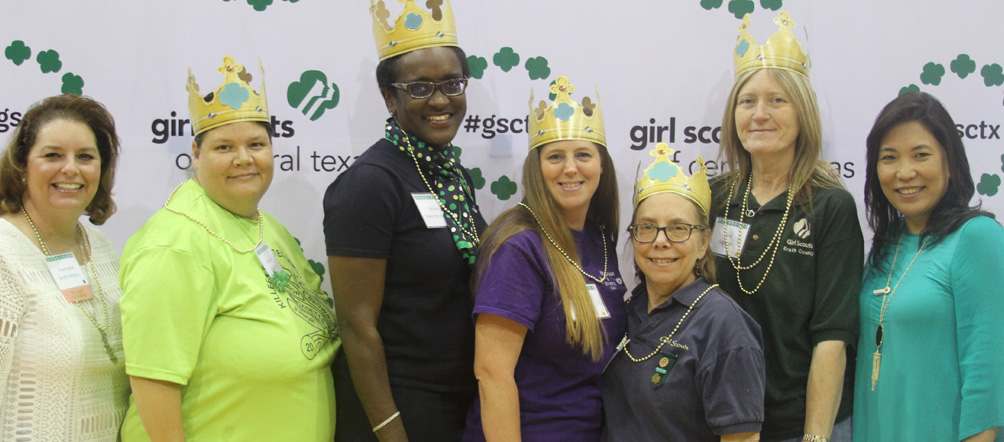 Volunteers who received awards at the Volunteer Enrichment Conference (VEC)