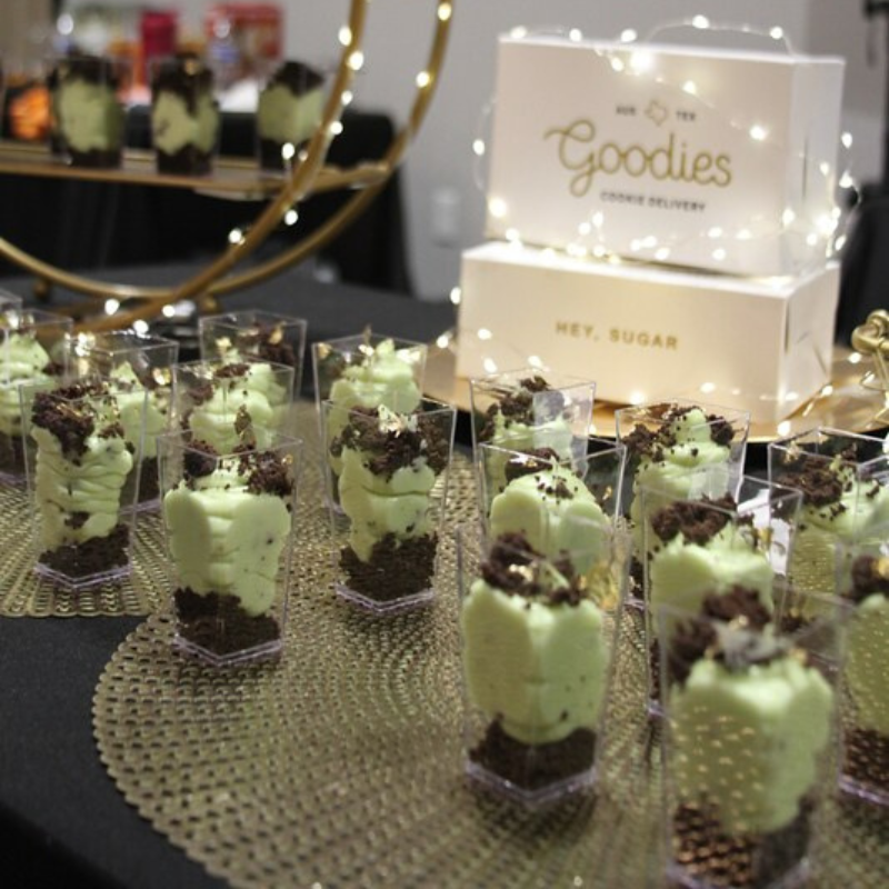 Cookie themed pastries